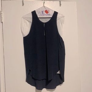 3.1 Phillip Lim navy blouse